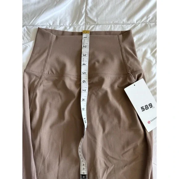 Lululemon Nulu Slim-Fit High-Rise Skirt, TPTC, Size 4, Brown Taupe Stretchy NWT